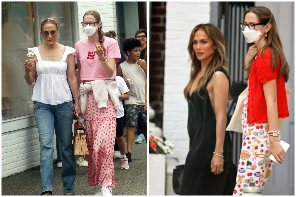 J Lo cu Violet Affleck, Profimedia (2) jpg