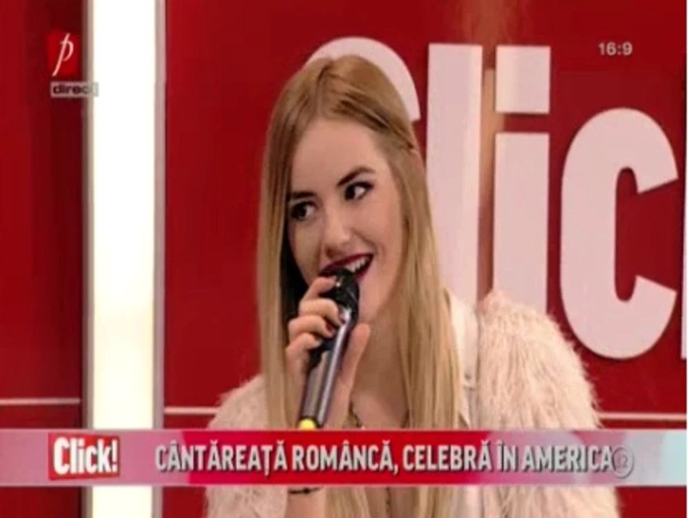 
    Românca Ela Rose are de gând să pozeze și ea topless în viitorul apropiatFoto: Captură Prima TV  