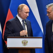 Vladimir Putin si Viktor Orban FOTO AFP