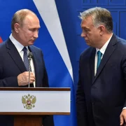 Vladimir Putin si Viktor Orban FOTO AFP 