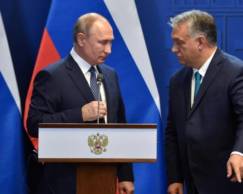 Vladimir Putin si Viktor Orban FOTO AFP 