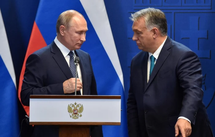 Vladimir Putin și Viktor Orban FOTO: AFP