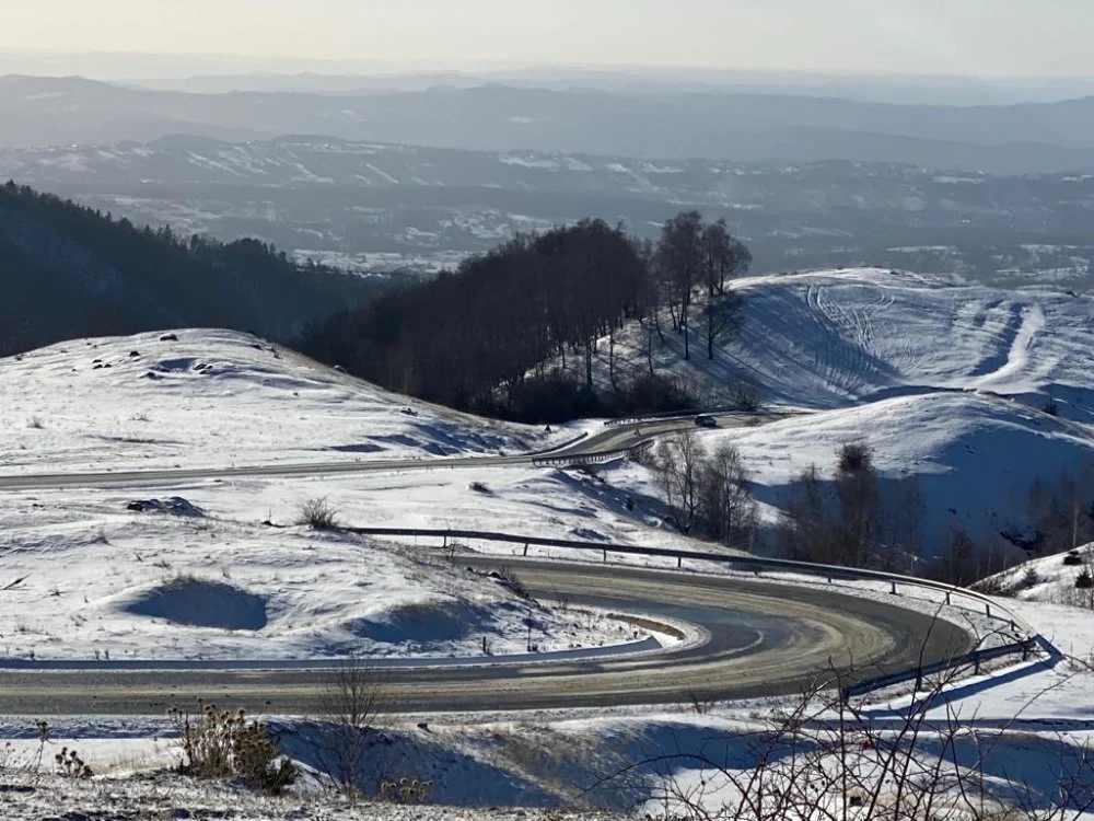 Transalpina se închide pe anumite sectoare FOTO: CNAIR