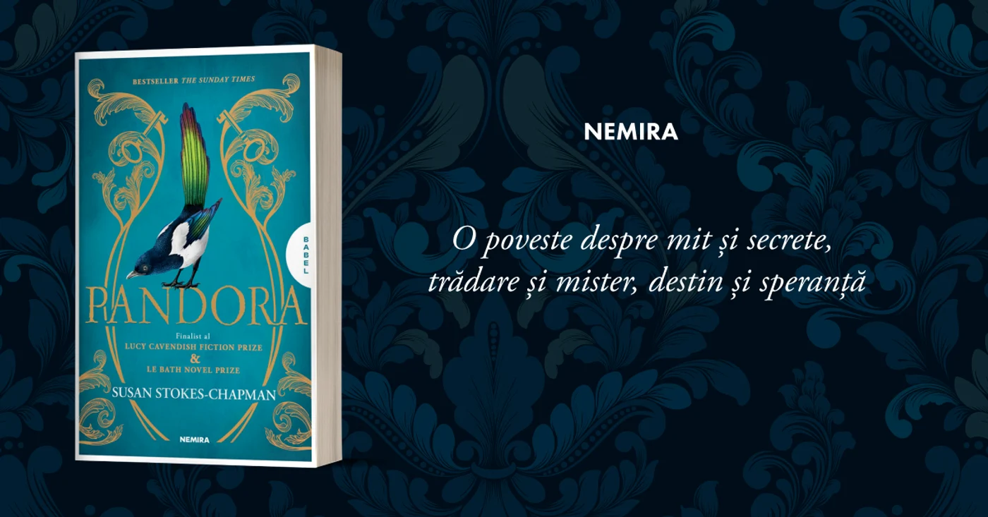 Pandora, romanul istoric de Susan Stokes-Chapman este la editura Nemira Sursa foto Nemira