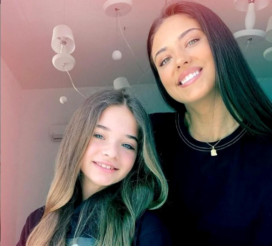 Antonia vorbește despre relația cu fiica din prima căsnicie Maya  Micuța locuiește în Italia cu tatăl său jpeg
