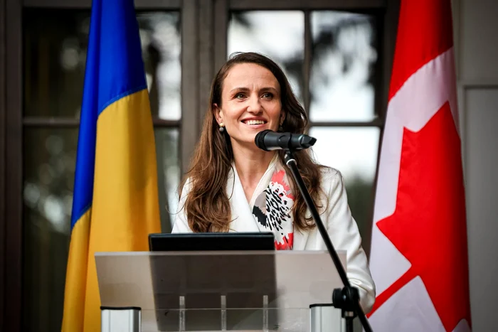Oana Ţoiu a mulţumit Italiei pentru spijin. FOTO: Facebook/Oana Ţoiu
