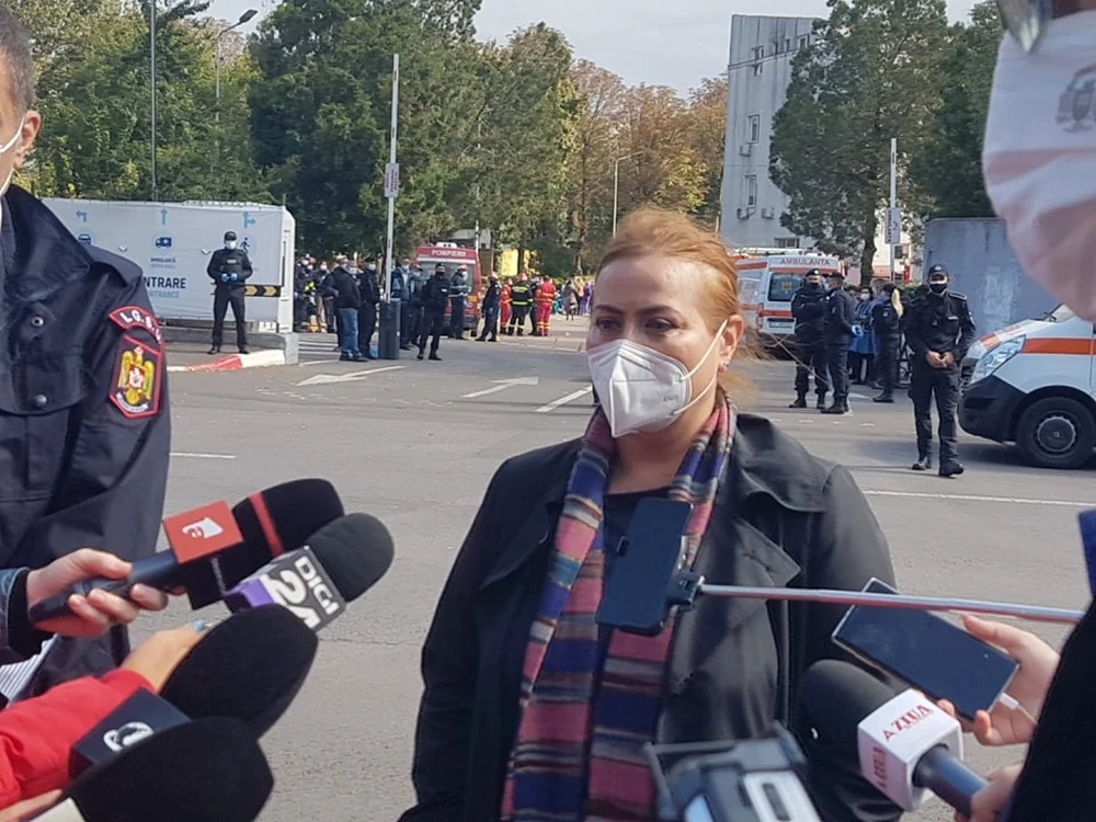 Stela Halichidis, managerul Spitalului de Boli Infecţioase Constanţa