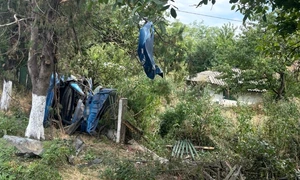 Accident în Ialomița FOTO IPJ Ialomița