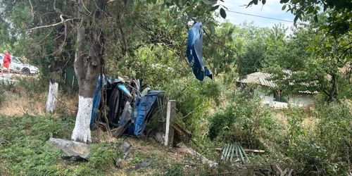 Accident în Ialomița FOTO IPJ Ialomița