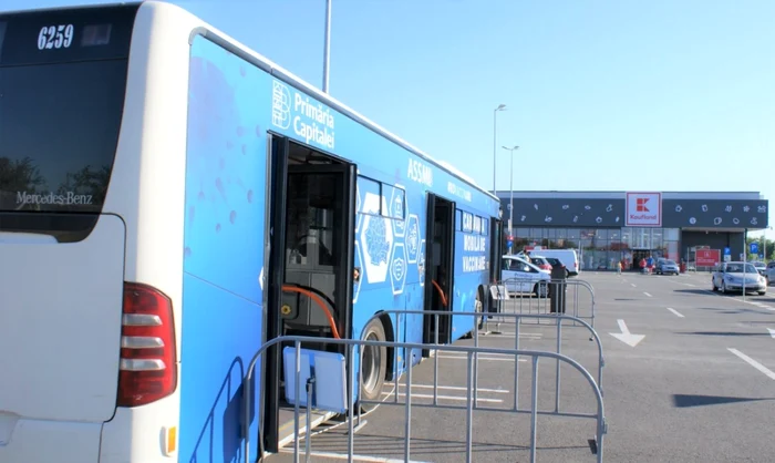 caravana mobila vaccinare