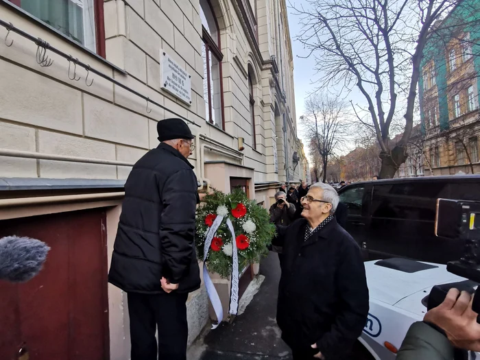 Depuneri de coroane la Biserica Reformată FOTO Ștefan Both