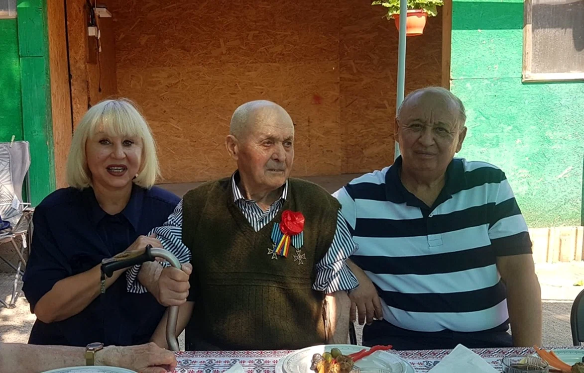 Mihai Ardeleanu, cel  mai bătrân candidat la alegerile locale 2024. Foto: Monitorul de Vaslui