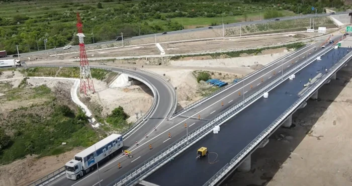 Lotul 2 al Autostrăzii Sebeş - Turda ar urma să fie deschis încă din această toamnă. FOTO Sibiu100