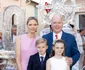 Charlene și Albert de Monaco cu Jacques și Gabriella 