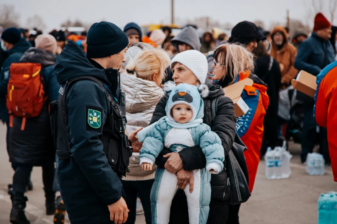 Aproximativ jumătate dintre ucrainenii refugiaţi au fugit în Polonia, alţi 60.000 în Moldova, aproximativ 50.000 în Slovacia şi 40.000 în România. FOTO: Arhivă
