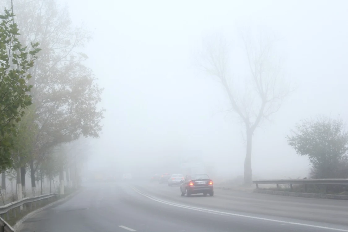 Şoferii sunt sfătuiţi să circule prudent şi cu viteză redusă FOTO Mihaela Cojocariu