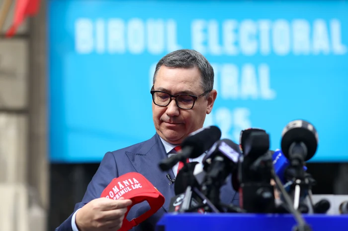 Victor Ponta, candidat independent la prezidențiale FOTO Inquam Photos