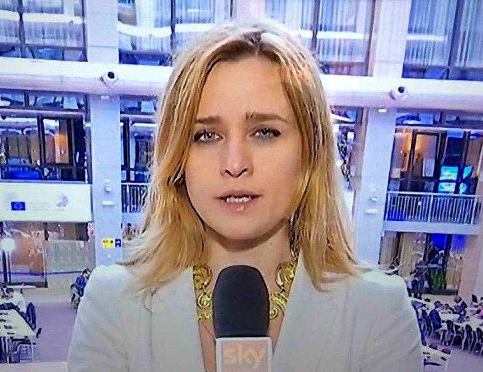 Jurnalista este corespondentul european al celor de la Sky Tg24Foto: Facebook