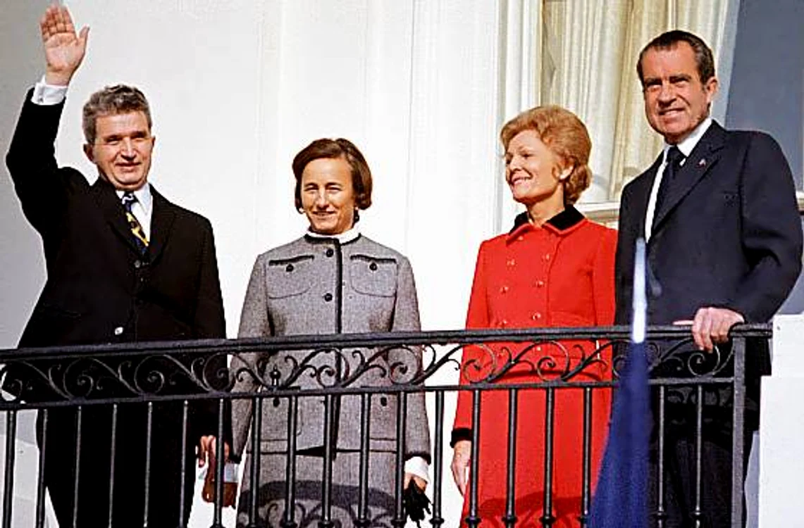 Cuplul prezidențial Nixon a fost un model pentru Nicolae și Elena Ceaușescu jpeg