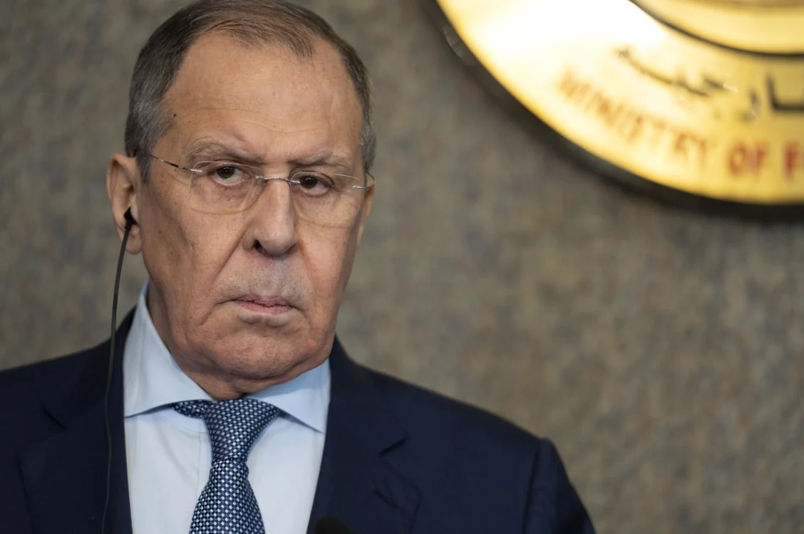Serghei Lavrov a avut un discurs acuzator la ONU. Foto EPA-EFE