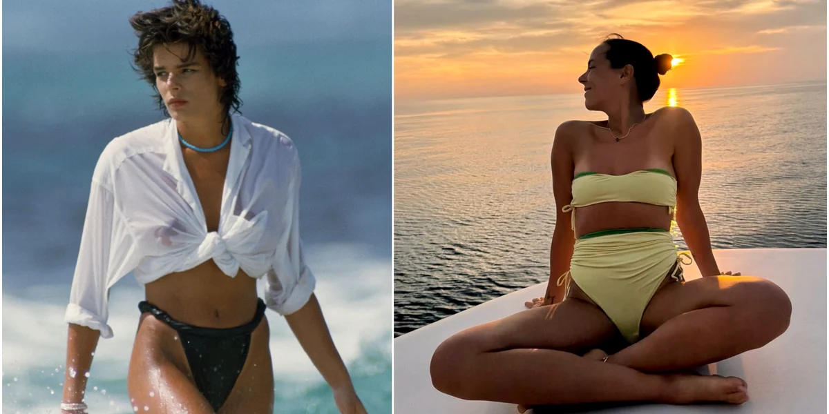 Prințesa Stephanie de Monaco și fiica sa, Pauline Ducruet, fac afaceri cu costume de baie  Instagram jpg