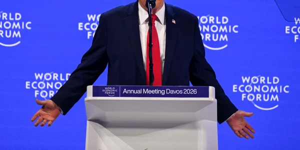 Donald Tump discurs la forumul economic mondial de la Davos 2026 FOTO profimedia 1068002264 jpg