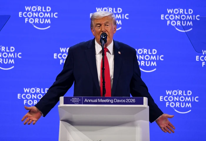 Donald Tump discurs la forumul economic mondial de la Davos 2026 FOTO profimedia 1068002264 jpg