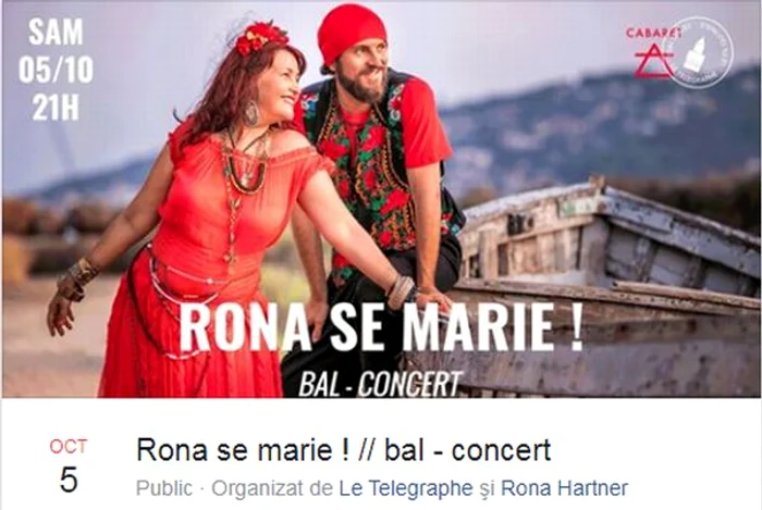 Rona Hartner va cânta la nunta ei la care invită pe oricine vrea să-i fie alături 