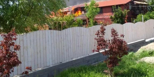 Incendiu crişan FOTO ISU