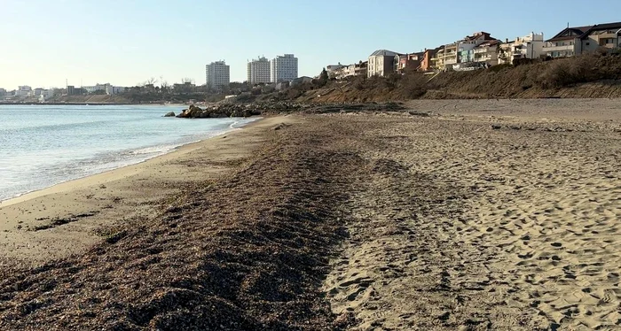 Noua plajă din Agigea FOTO A.I.