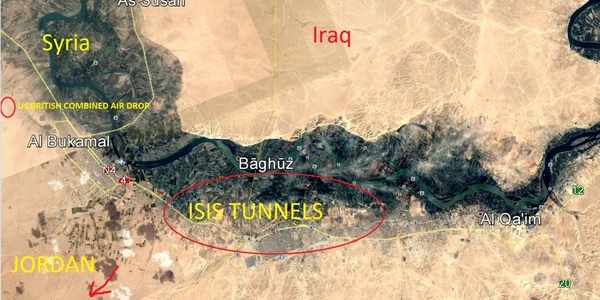 Ambuscada a Statului Islamic la granita dintre Irak si Siria FOTO Veterans Today