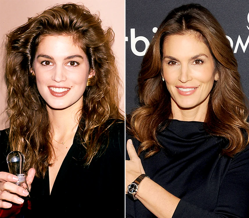 Cindy Crawford pare imună la trecerea timpului.