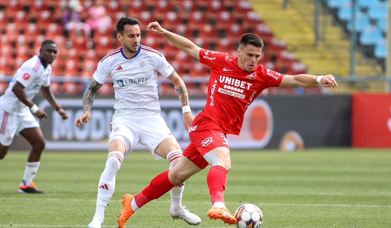 Daniel Paraschiv, în perioada Hermannstadt  FOTO Sportpictures