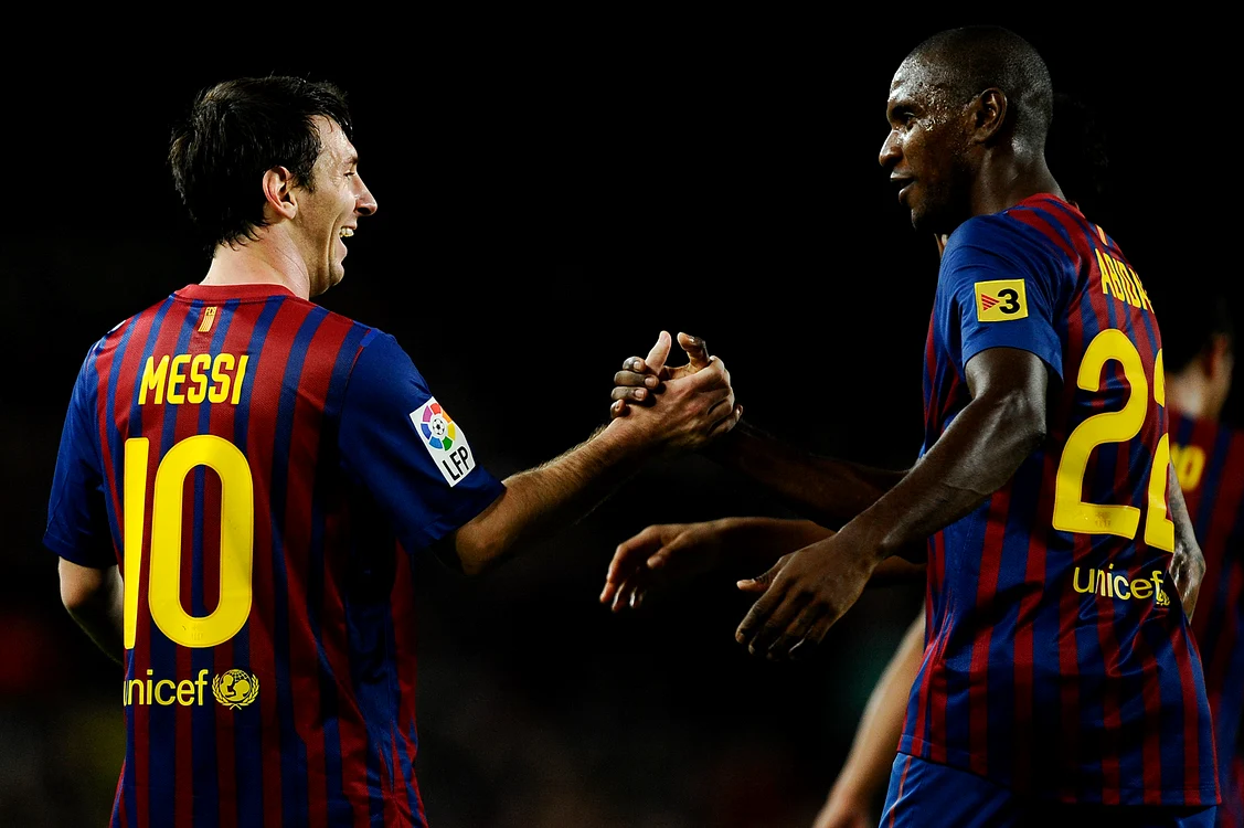 
    Lioneo Messi și Eric Abidal au cunoscut succesul pe teren, cu BarcaFoto: Guliver / GettyImages  