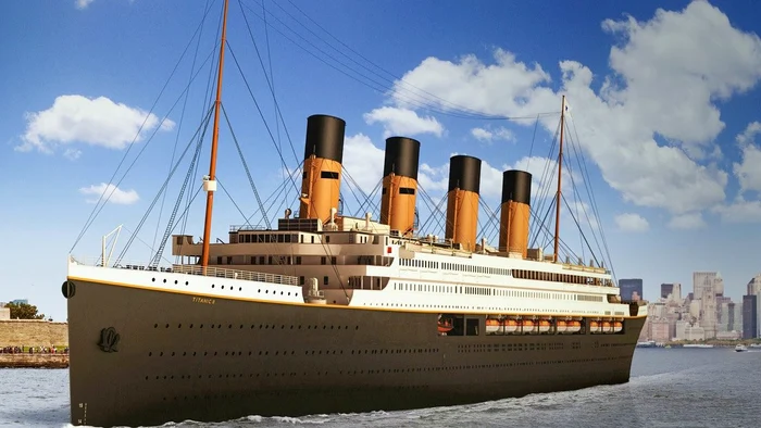 Macheta Titanic II. FOTO: X