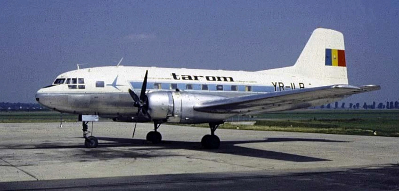 Vestitul avion IL-14 (TAROM)