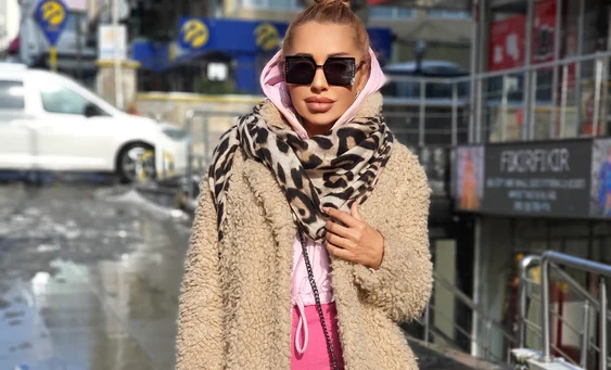 Sonia Trifan, pe străzile din Istanbul Sursa: Instagram