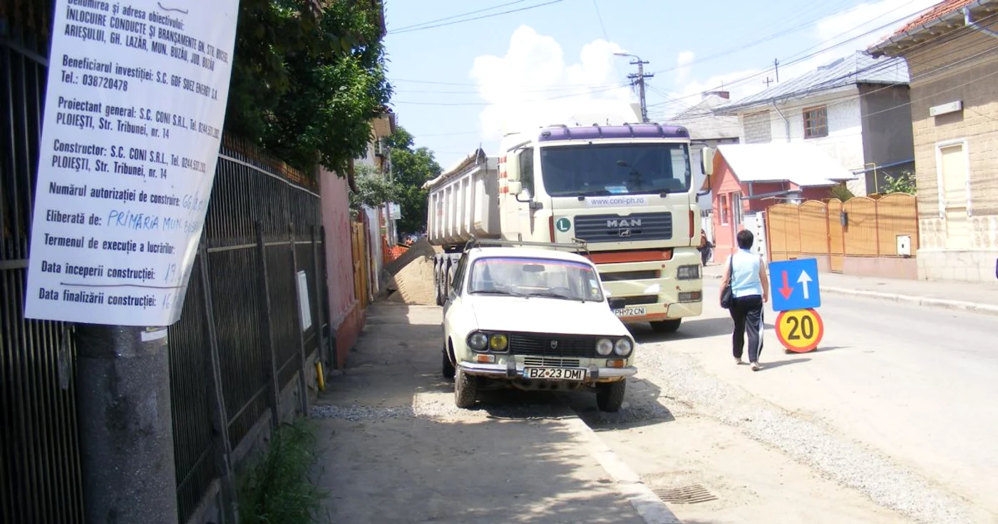 Şantier pe Bucegi