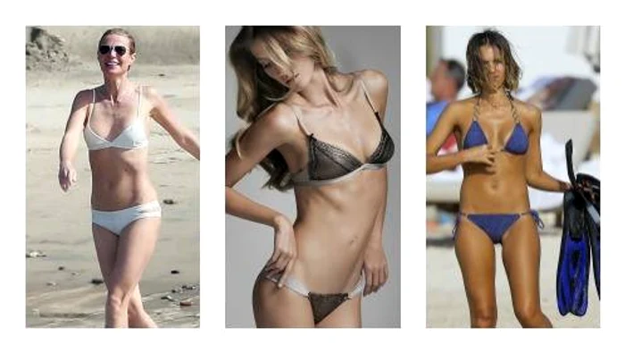 Gwyneth Paltrow,Gisele Bundchen și Jessica Albafoto: Arhiva personală