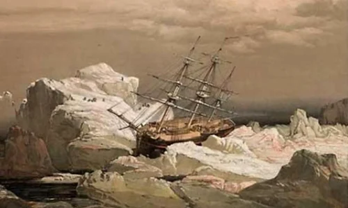 A fost descoperită o navă dispărută în urmă cu 157 de ani, în Arctica jpeg