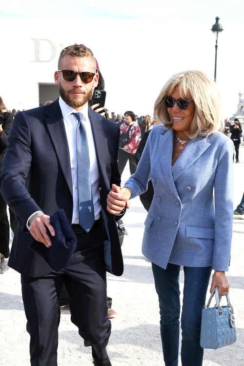 Brigitte Macron a mers la Săptămâna Modei de la Paris, Profimedia (7) jpg