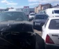 Parcarea Poliţiei sucevene se transformă într-un cimitir pentru maşini. FOTO Dănuţ Zuzeac