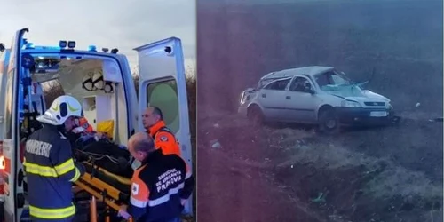 Accident pe DJ251 FOTO Grupul Şoferilor din Galaţi