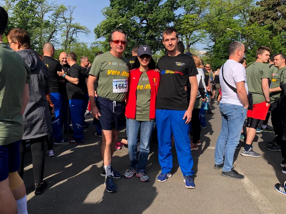 Familia Birchall, la o cursă de maraton