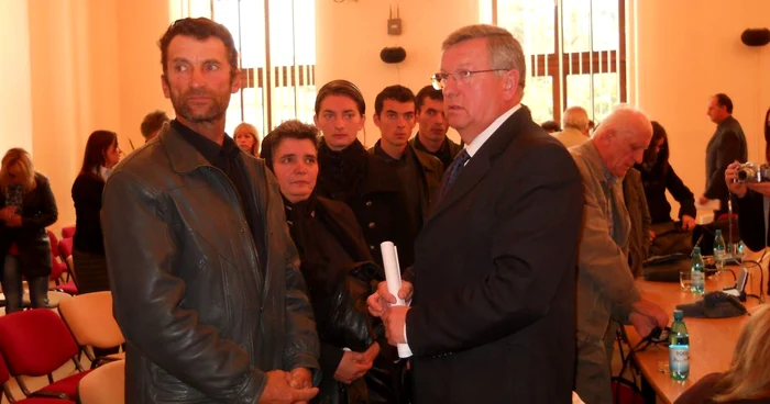 Tatăl lui Cristian Filip a primit titlul de la primarul Ovidiu Creţu