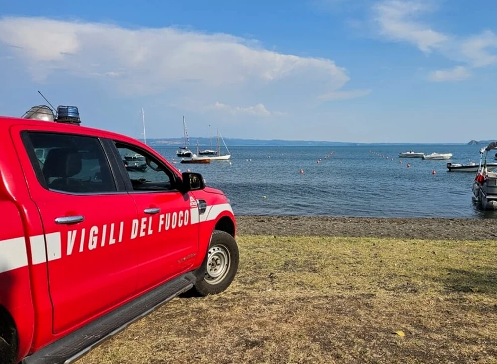 O turistă germană a dispărut în apele lacului Bolsena Foto: X