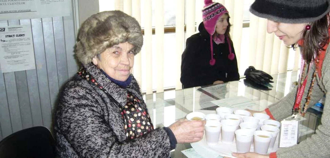 Un ceai cald face bine pe o vreme geroasă