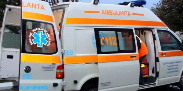 Minorul a avut noroc scăpând cu viaţă...