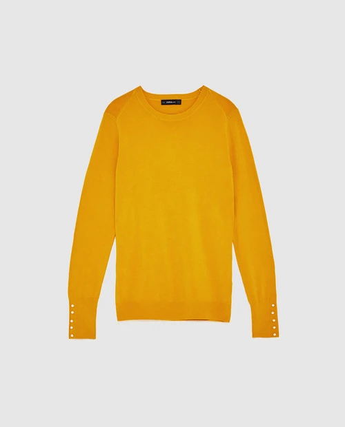 Pulover cu aplicatii, ZARA, 89,90 lei jpg jpeg