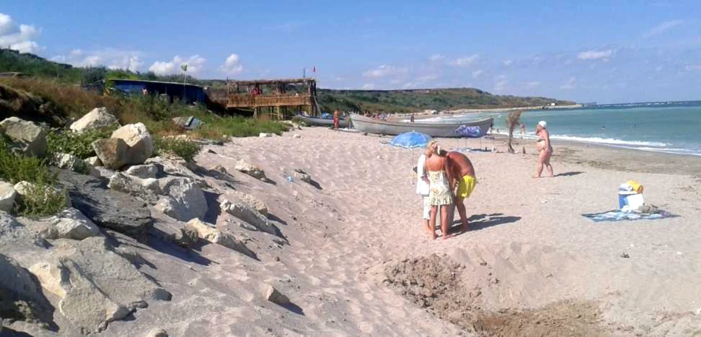 Plaja Tuzla - refugiul de pe litoralul Mării Negre Foto Sînziana Ionescu